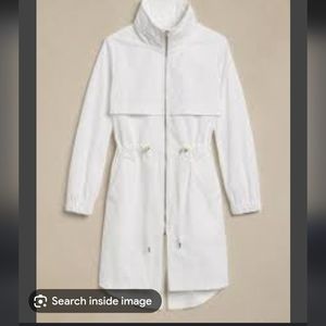 Banana Republic Rain Jacket white Size M